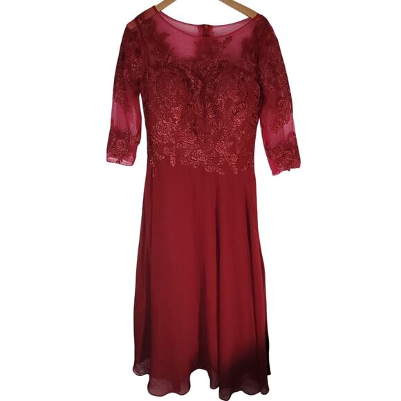 Formal Dress- Dark red in color- NWT- size 6 - Picture 1 of 8